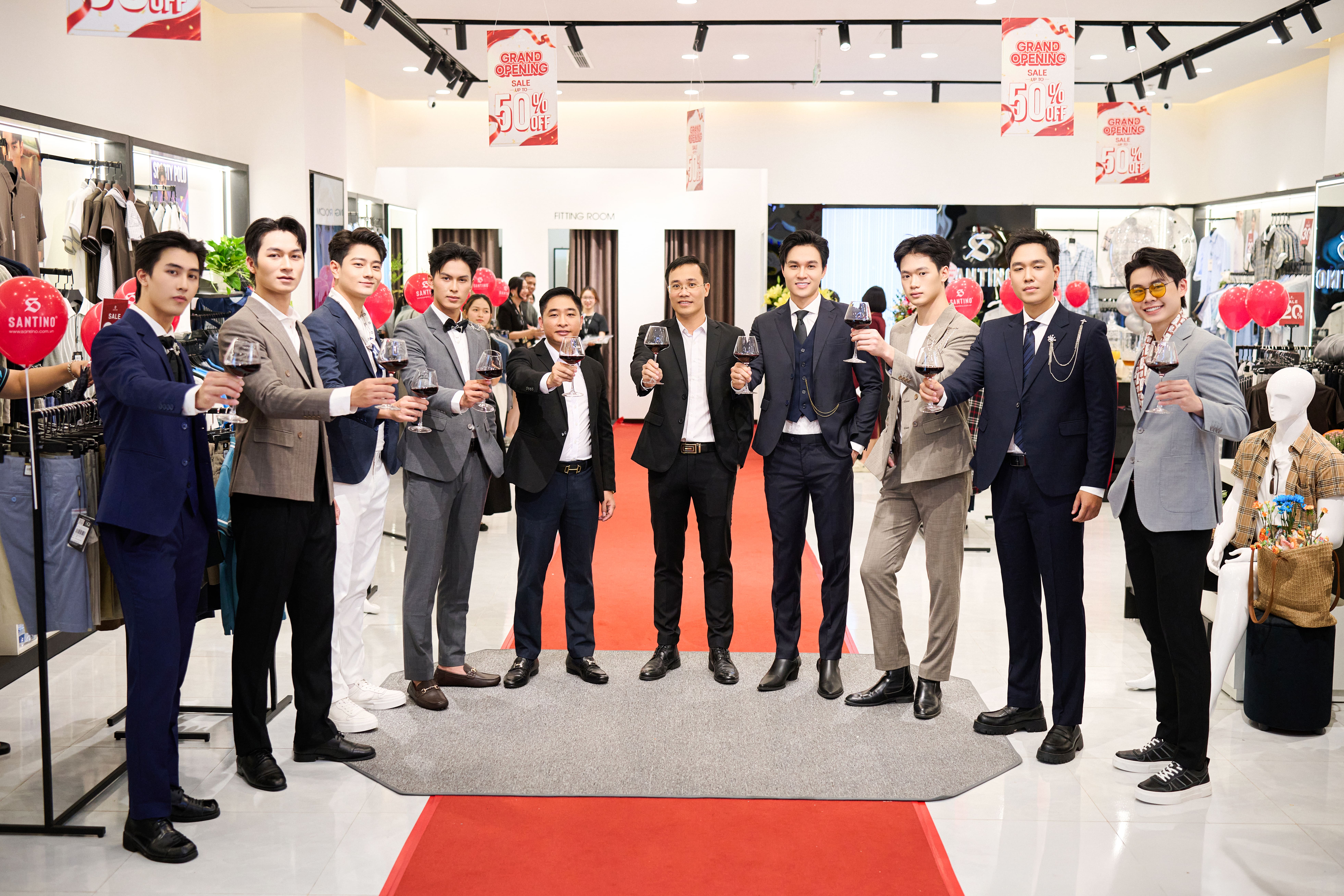 Rộn Ràng Không Khí Khai Trương Showroom Santino Tại Aeon Mall Hà Đông